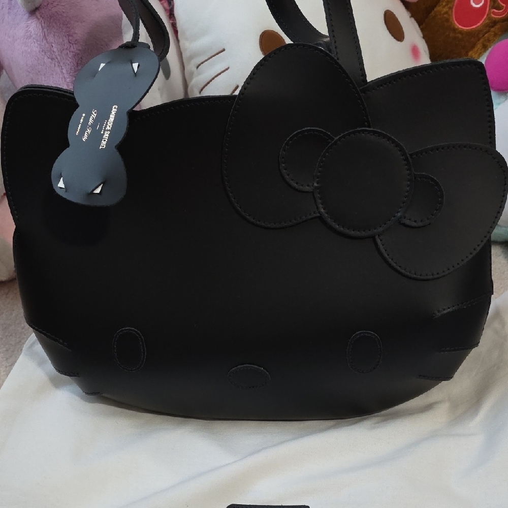 NWT Hello Kitty X Cambridge Satchel The Hello Kitty Face Tote